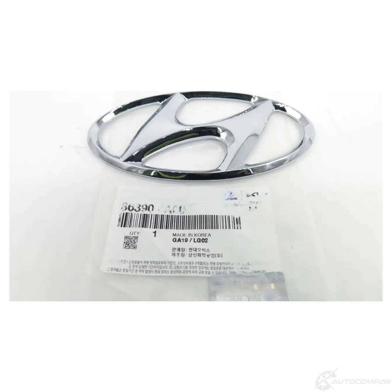 Эмблема багажника, задней двери HYUNDAI/KIA 0XY7WXL QW 7H2WQ 1269772872 863904A000 изображение 0