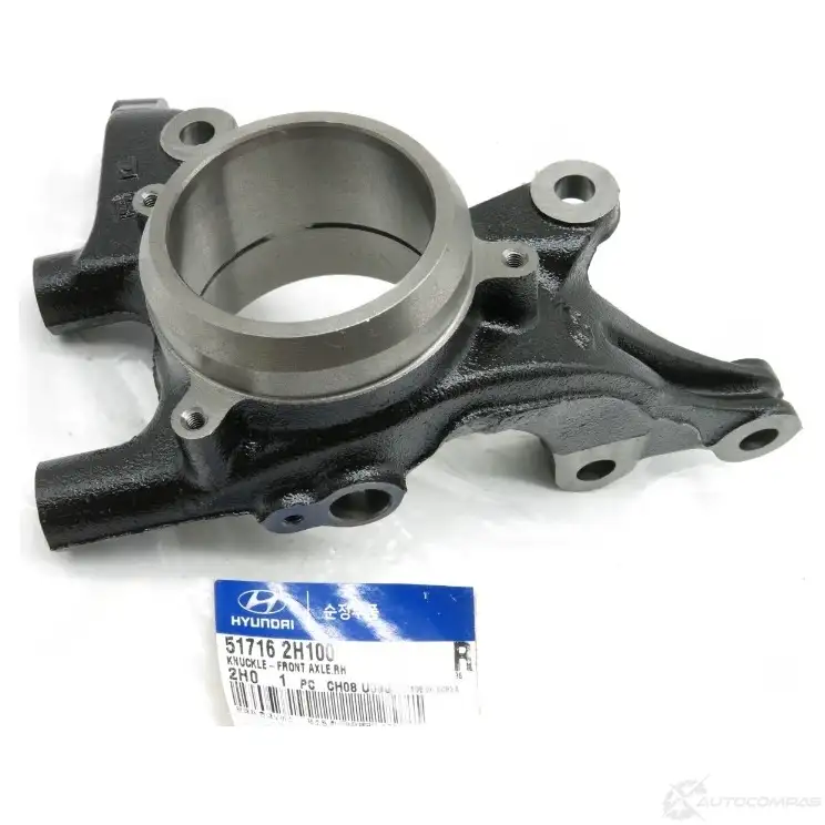 Поворотный кулак, цапфа, цапфа HYUNDAI/KIA 6 AKOM 1269786404 517162H100 - Изображение 1