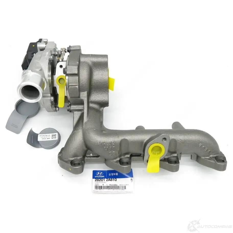 Турбина HYUNDAI/KIA 8DR 7Q 282012A810 33167520 изображение 0
