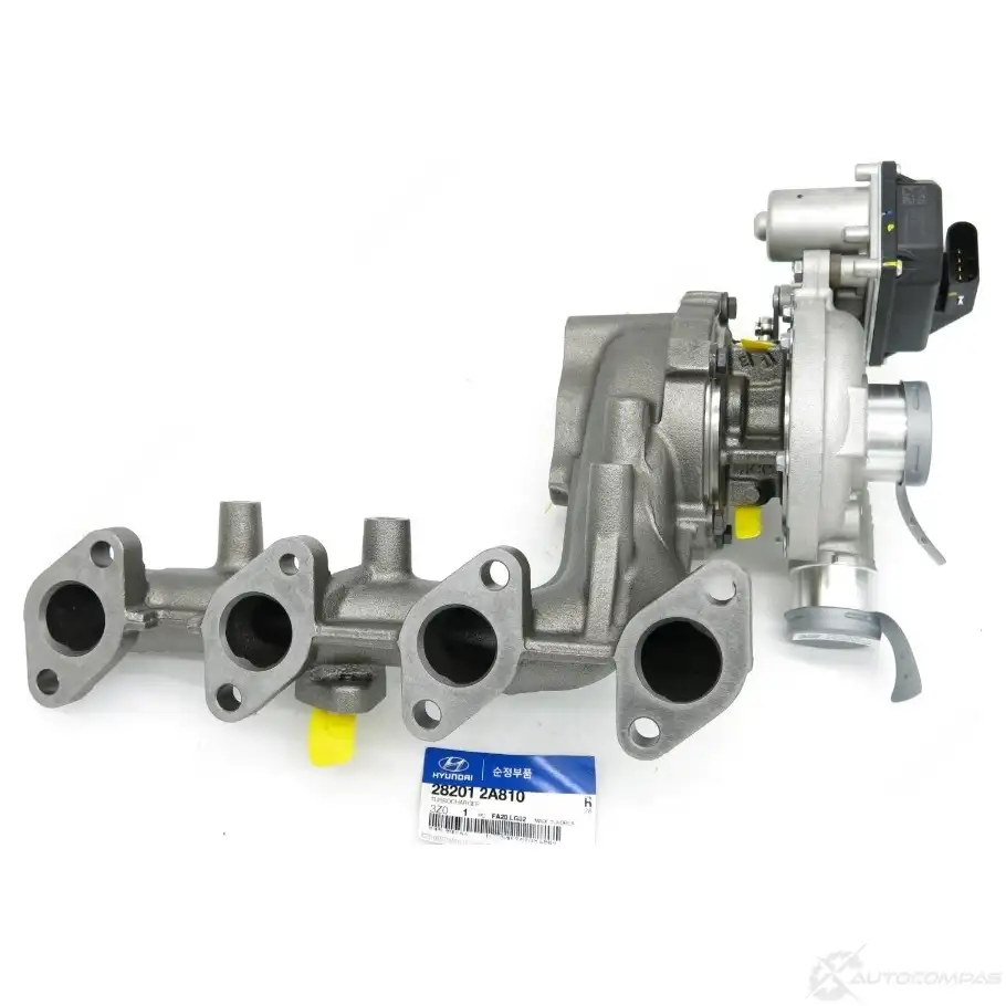 Турбина HYUNDAI/KIA 8DR 7Q 282012A810 33167520 изображение 1