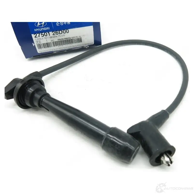 Высоковольтные провода зажигания, комплект (класс Е) HYUNDAI/KIA 22331584 27501-26D00 I2AX KUC