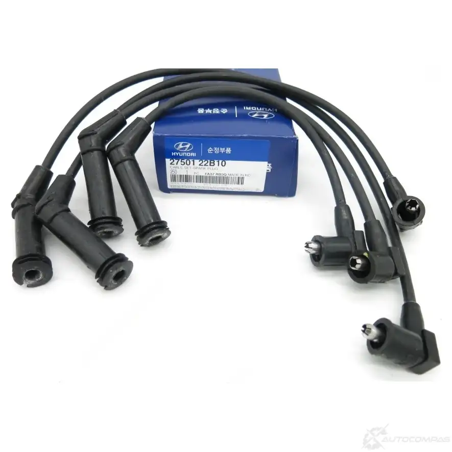 Высоковольтные провода зажигания, комплект (класс Е) HYUNDAI/KIA Q4 64A 22332098 27501-22B10