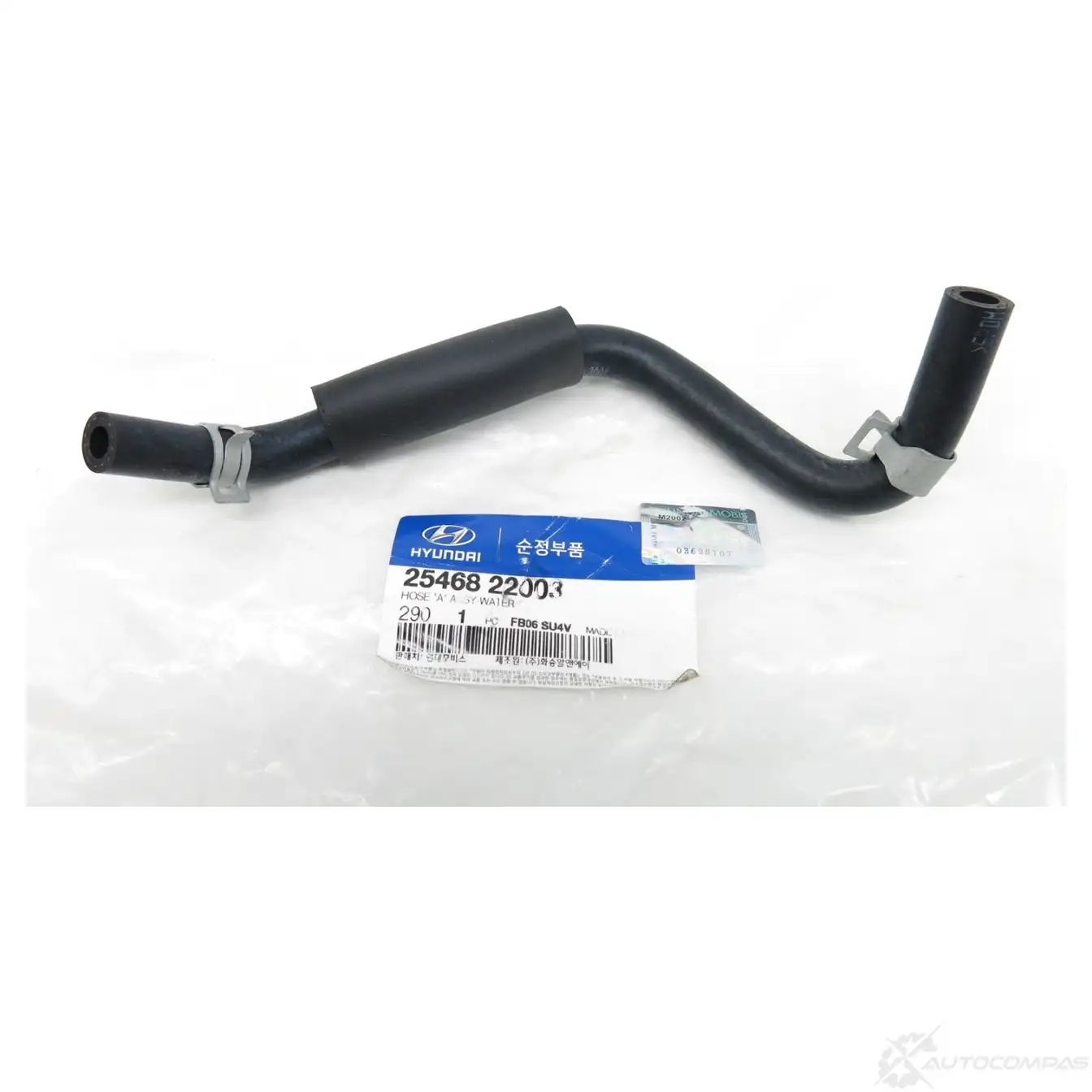 Патрубок радиатора, шланг HYUNDAI/KIA 8N5 09R 50116483 2546822003 7LK3L2I