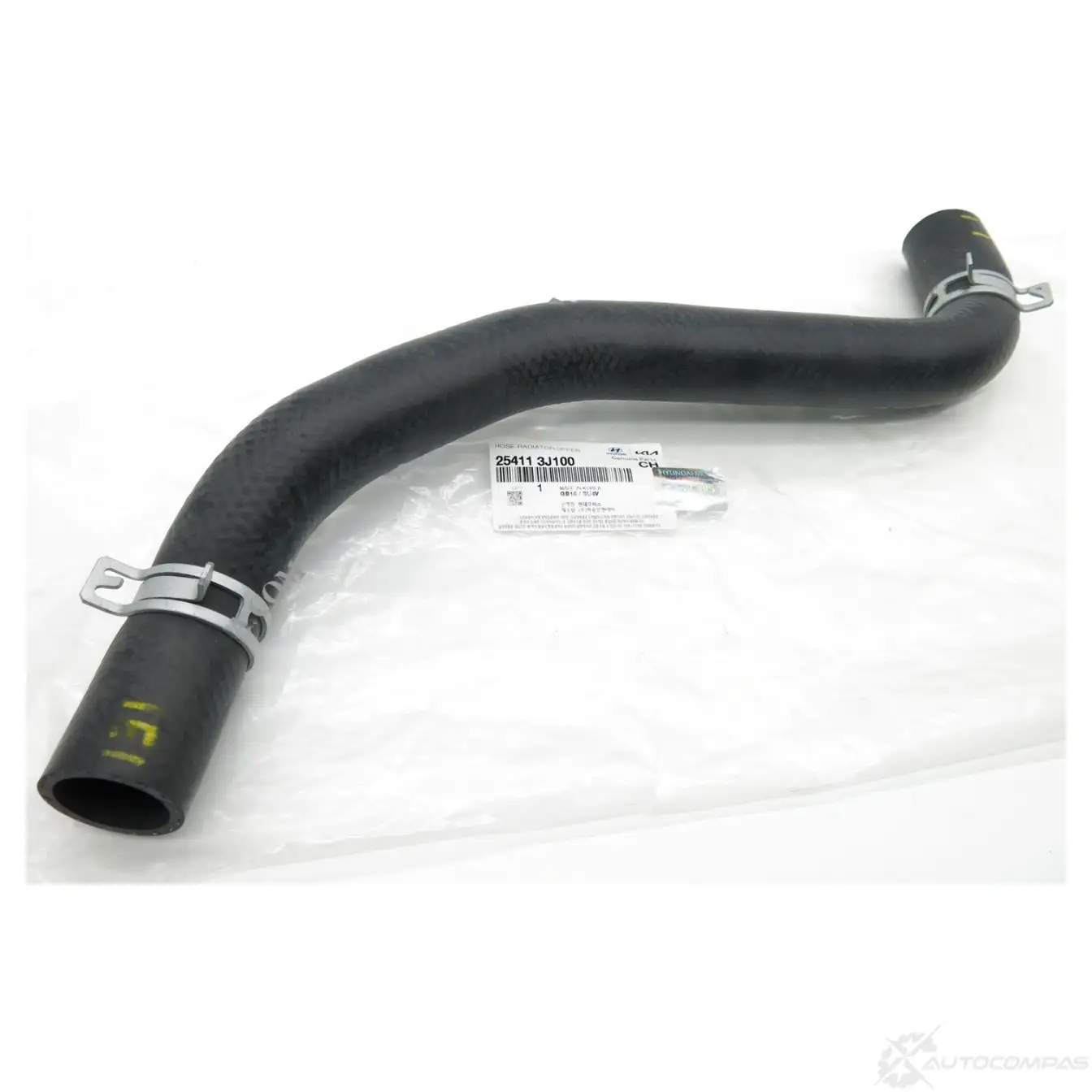 Патрубок радиатора, шланг HYUNDAI/KIA O7UQC0L 50111513 KD2F S 254113J100