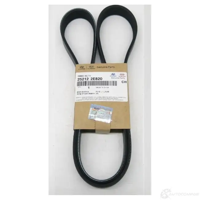 Приводной ремень, поликлиновой HYUNDAI/KIA 24032008 C79 AV0K 25212-2E820 изображение 0