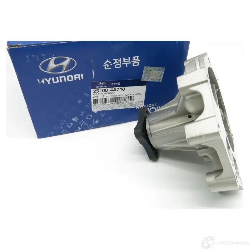 Водяной насос (помпа) HYUNDAI/KIA 25100-4A710 25789974 F5 OB10E изображение 1