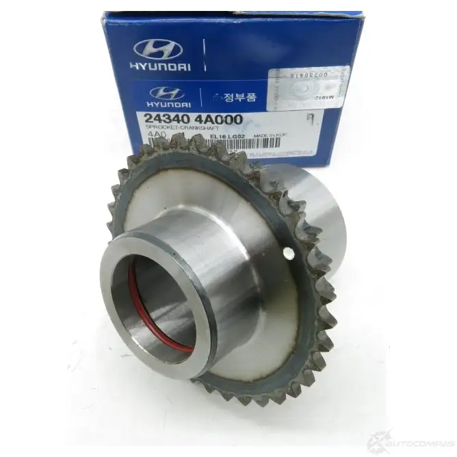 Комплект цепи ГРМ HYUNDAI/KIA GTY O2 1231796488 24340-4A000 - Изображение 1