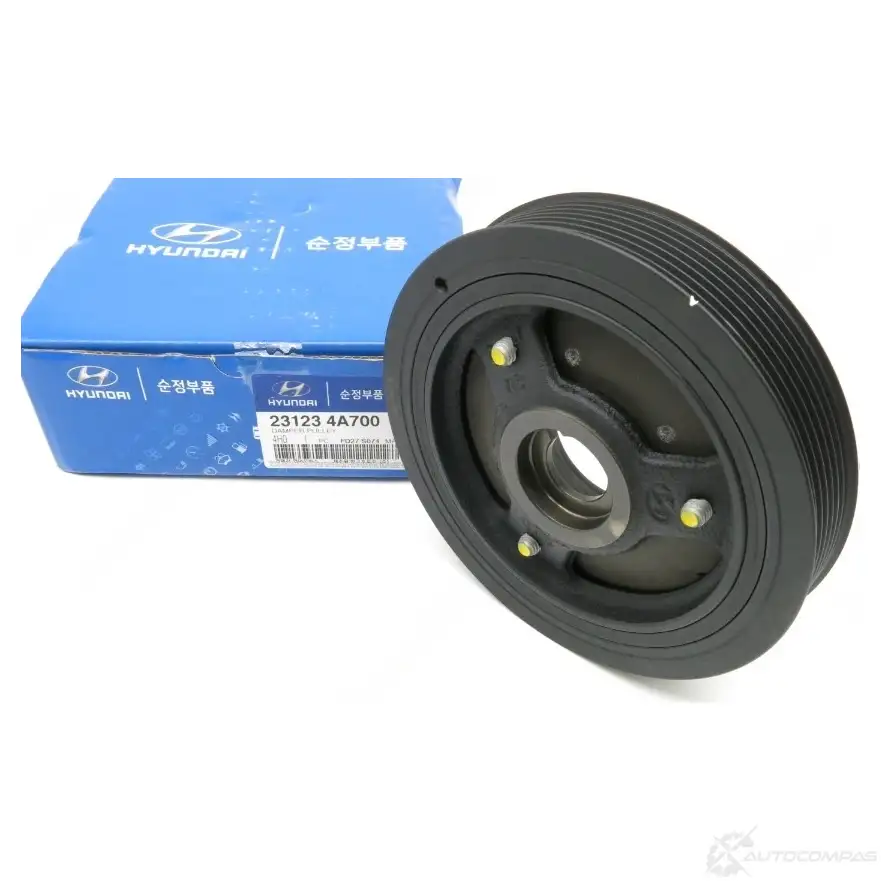 Шкив коленвала HYUNDAI/KIA V 0SKUU 231234A700 31920595 изображение 0