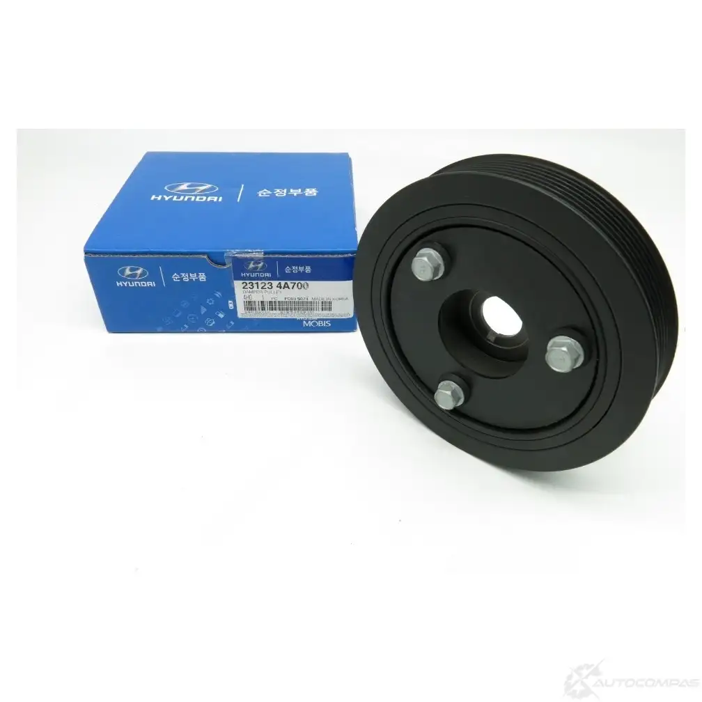 Шкив коленвала HYUNDAI/KIA V 0SKUU 231234A700 31920595 изображение 1