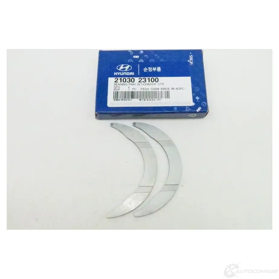 Полукольцо коленвала HYUNDAI/KIA G2EJF 8 S45ZE5 1223780740 21030-23100
