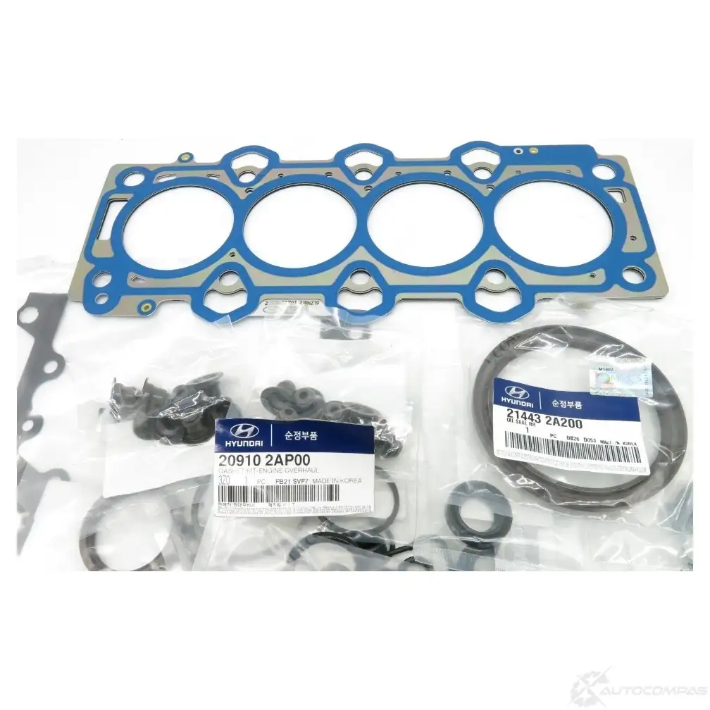 Полный комплект прокладок двигателя HYUNDAI/KIA 22190794 20910-2AP00 MJZ W6I