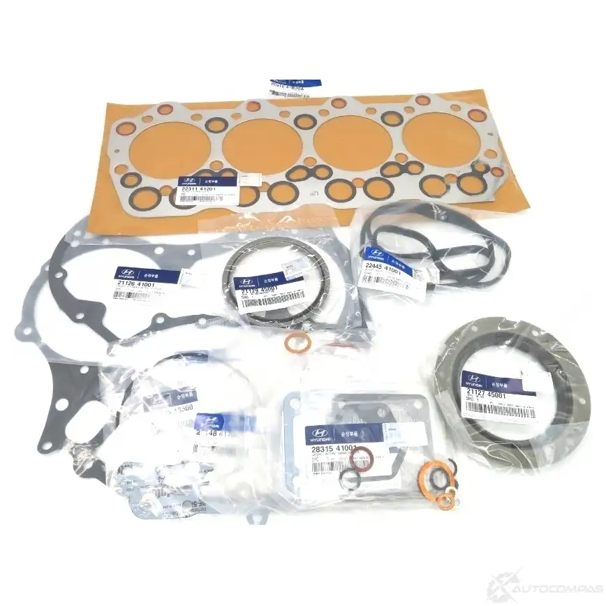 Комплект прокладок, двигатель HYUNDAI/KIA GR3ZL F8S EI 2091041B20A 1424138255 - Изображение 1