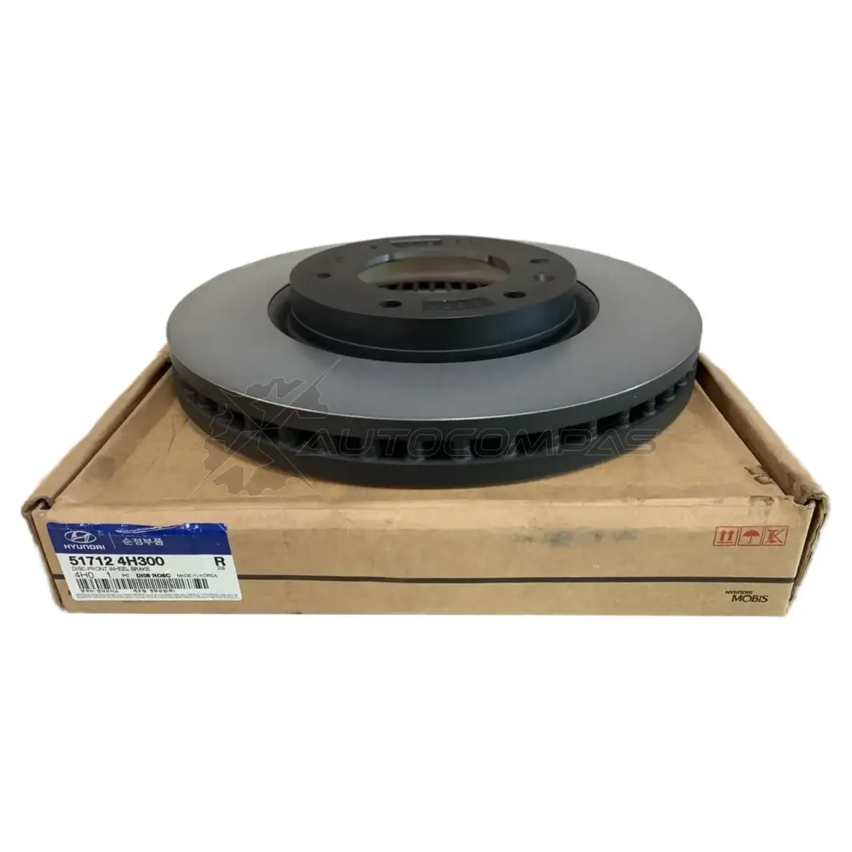 Тормозной диск передний HYUNDAI/KIA 517124H300 8AAVRL