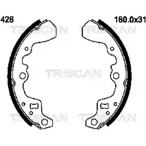 Тормозные колодки, комплект TRISCAN 1115076 1373ET 8100 69428 3853M 0