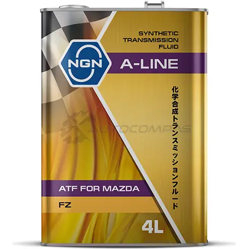 Масло в АКПП синтетическое A-LINE ATF FZ - 4 л NGN V182575186 N 5C60 1439754288 изображение 0