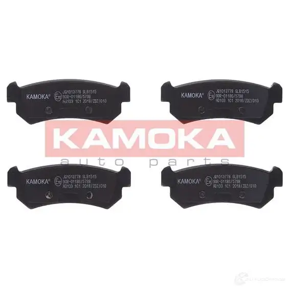 Тормозные колодки, комплект KAMOKA 1661732 V91GU2 jq1013778 24 071 изображение 0
