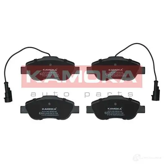 Тормозные колодки, комплект KAMOKA YA 70R8 jq101383 1437543352 изображение 0