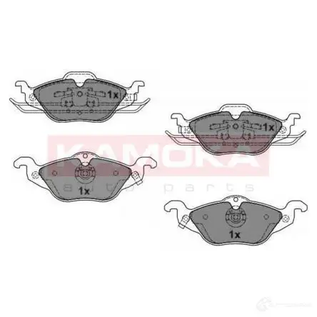 Тормозные колодки, комплект KAMOKA Q81 O8S 1653082 5908242610290 1012586