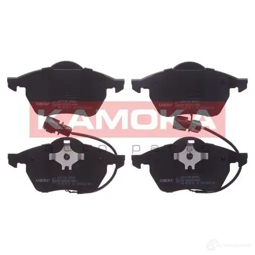 Тормозные колодки, комплект KAMOKA 1661222 2067 6 HBZRLAI jq1011180 изображение 0
