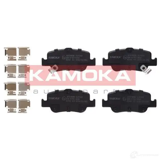 Тормозные колодки, комплект KAMOKA 1661790 jq1018096 6056 04 3DQYK изображение 0