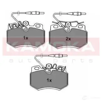Тормозные колодки, комплект KAMOKA jq101868 1661836 21 614 E7ZTK1S изображение 0