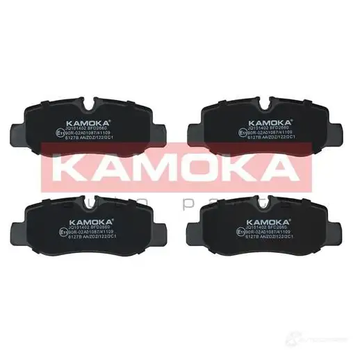 Тормозные колодки, комплект KAMOKA 1438446406 jq101402 F4 0PQC изображение 0