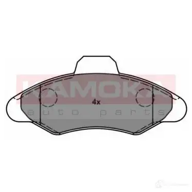 Тормозные колодки, комплект KAMOKA 2 1171 1661233 jq1011234 PPGOCKS