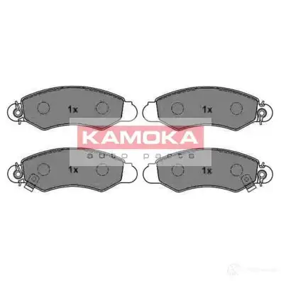 Тормозные колодки, комплект KAMOKA 1661594 23 046 23047 jq1012918 изображение 0