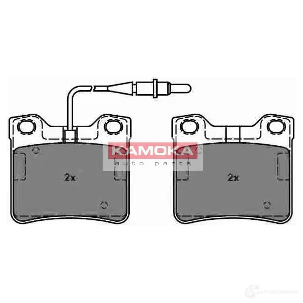 Тормозные колодки, комплект KAMOKA 2 1572 MMI83JQ jq101133 1661247 изображение 0