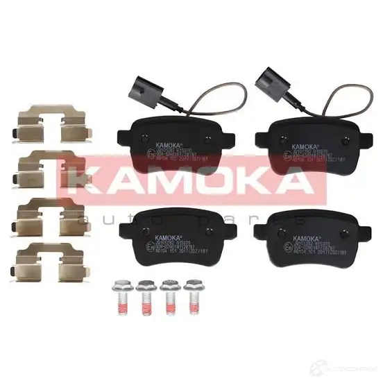 Тормозные колодки, комплект KAMOKA MLU 2QH 1661561 jq101282 изображение 0