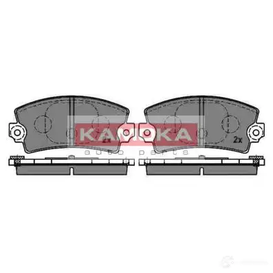 Тормозные колодки, комплект KAMOKA 1661459 203 36 jq101228 20337 изображение 0