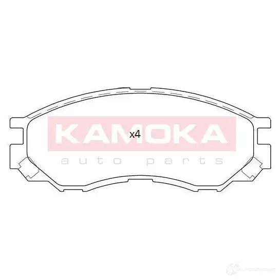 Тормозные колодки, комплект KAMOKA 1661341 jq101179 SP TJ3EU изображение 0