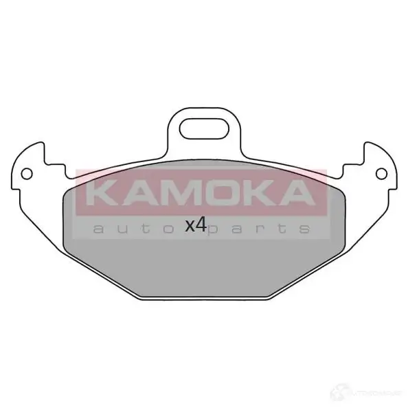 Тормозные колодки, комплект KAMOKA jq101155 1661293 OA 8F5M изображение 0