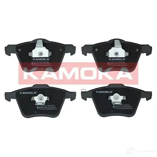 Тормозные колодки, комплект KAMOKA 3BN 0HV jq101431 1437543221 изображение 0