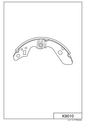 Комплект тормозных колодок KASHIYAMA 1440072172 AUME K K9010 изображение 0