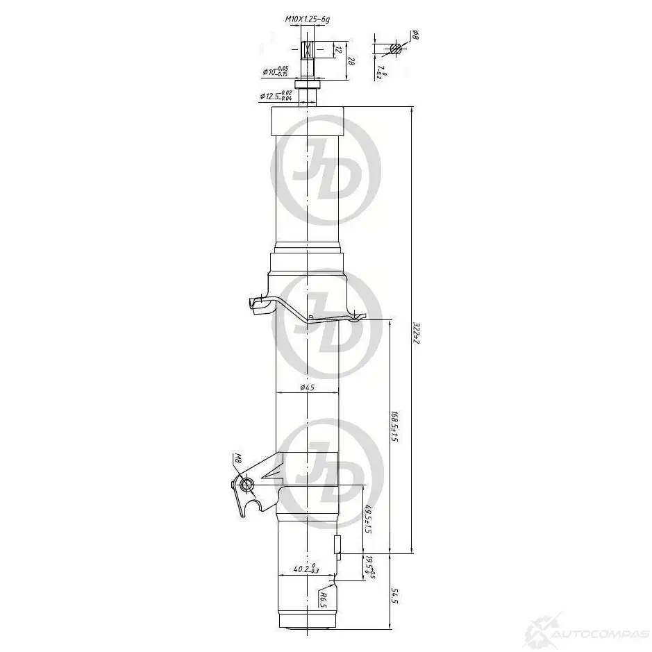 Стойка амортизатора JD JAS0129 VEAH HSG 1420585550 изображение 0