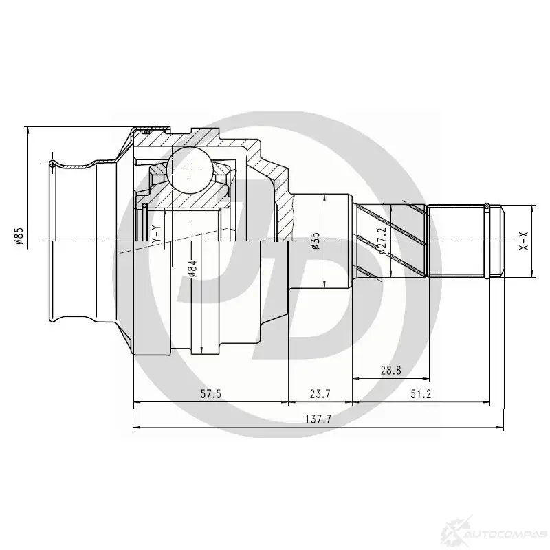 ШРУС JD JCN0198 9 9U2S 1420590937