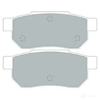 Тормозные колодки, комплект KAVO PARTS 1767133 kbp2051 8715616230933 RSIJ 17