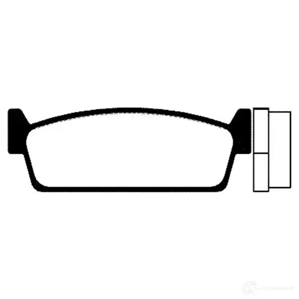 Тормозные колодки, комплект KAVO PARTS 1757550 8715616004862 M 6ZEA bp6544 изображение 0