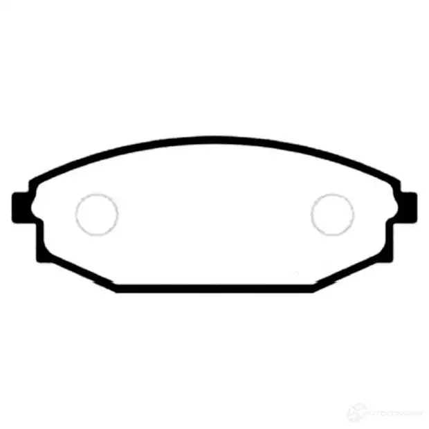 Тормозные колодки, комплект KAVO PARTS RCQ EEWE 8715616016087 1757274 bp3015