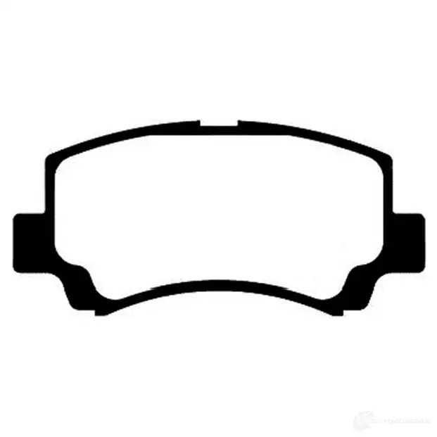 Тормозные колодки, комплект KAVO PARTS 8715616016230 1757689 T4G LX bp8518