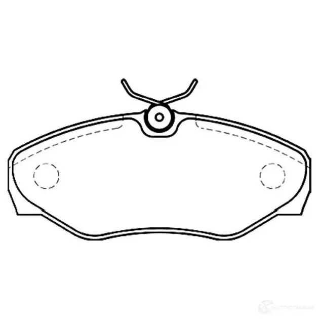 Тормозные колодки, комплект KAVO PARTS bp6579 1757584 QP UY7S5 8715616025416 изображение 0