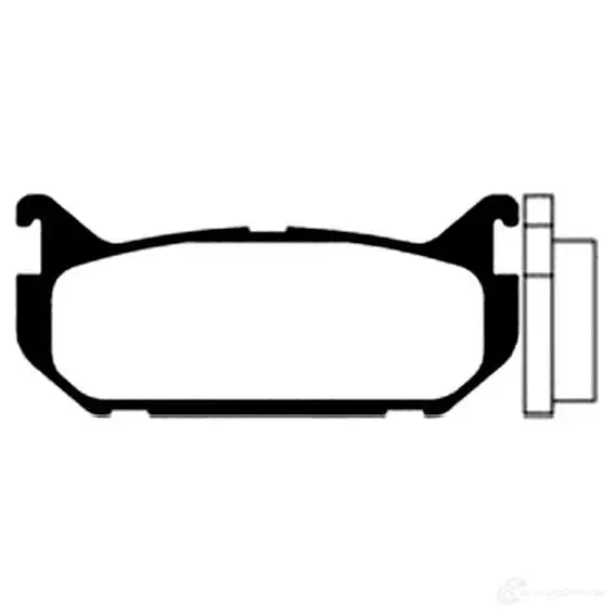 Тормозные колодки, комплект KAVO PARTS 8715616004176 1757403 bp4540 TZ 825V изображение 0