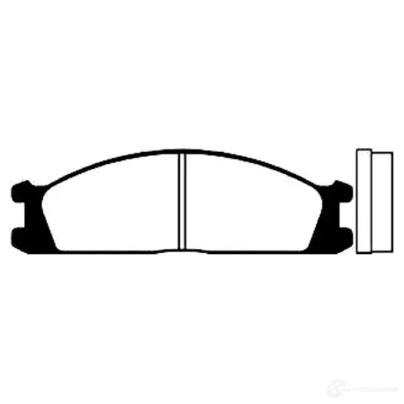 Тормозные колодки, комплект KAVO PARTS 1757514 8715616004558 bp6508 Q2U J8