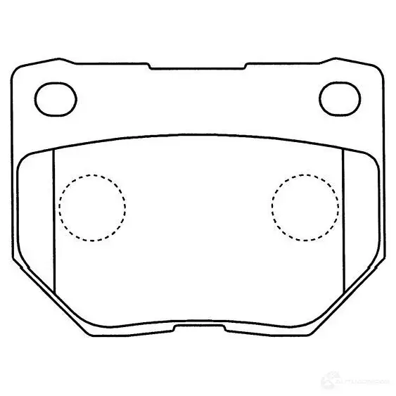 Тормозные колодки, комплект KAVO PARTS 1 YY9B8Z 8715616072045 1757606 bp6603 изображение 0