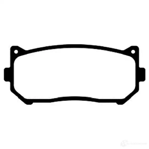 Тормозные колодки, комплект KAVO PARTS 1757339 RPFP D bp4005 8715616003827