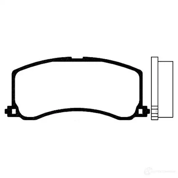 Тормозные колодки, комплект KAVO PARTS 5 BY35 1757682 8715616005272 bp8511 изображение 0