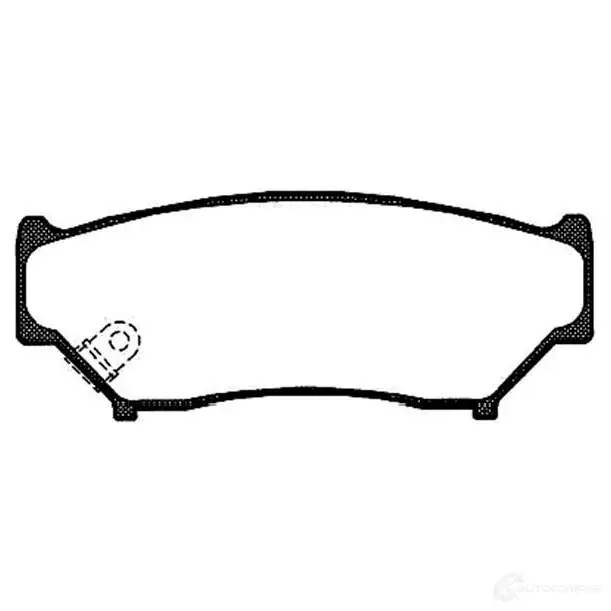 Тормозные колодки, комплект KAVO PARTS 8715616005258 4 5ZZWZ 1757680 bp8509