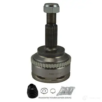 Шрус приводного вала, комплект KAVO PARTS 1761504 Y NIPTL9 8715616134255 cv6538