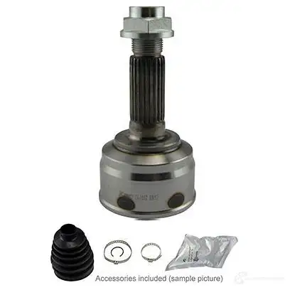 Шрус приводного вала, комплект KAVO PARTS WXBVT8 Y cv1519 1761300 8715616128575